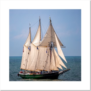 Great Lakes Schooner Denis Sullivan Posters and Art